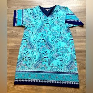 Sandra Darren bohemian print dress